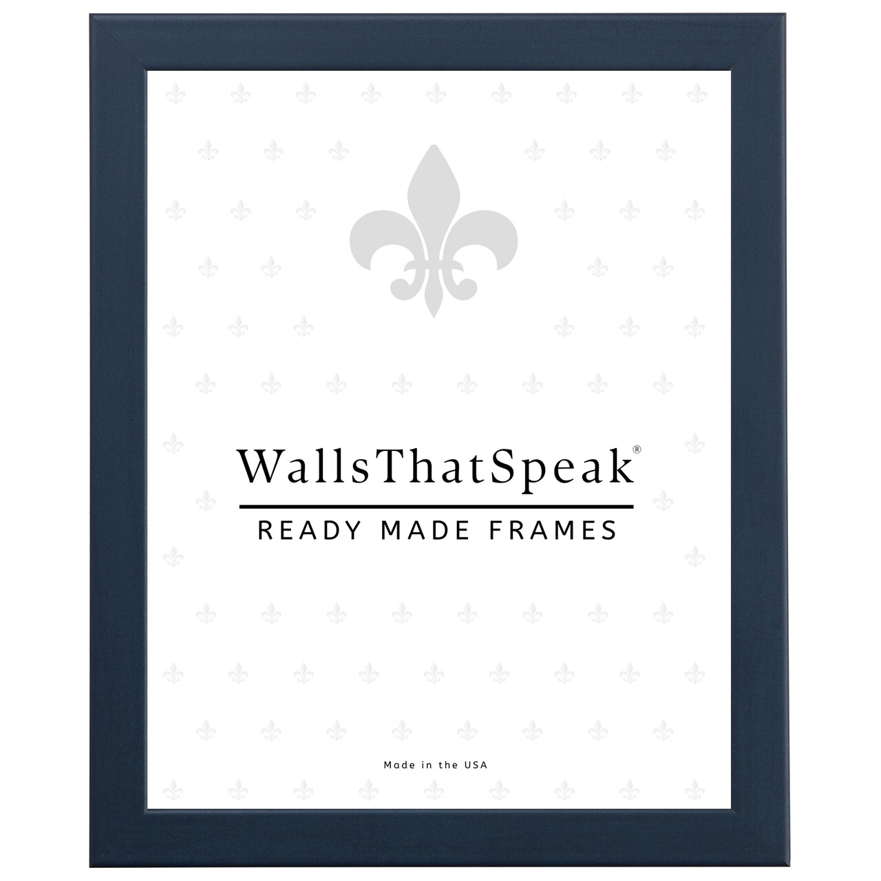 8x10 Picture Frame, Colori 75 0.75 Inch MDF Moulding, Wall Display Frame for Art, Posters, or Photos by wallsthatspeak